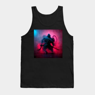 Samurai Neon Fight Tank Top